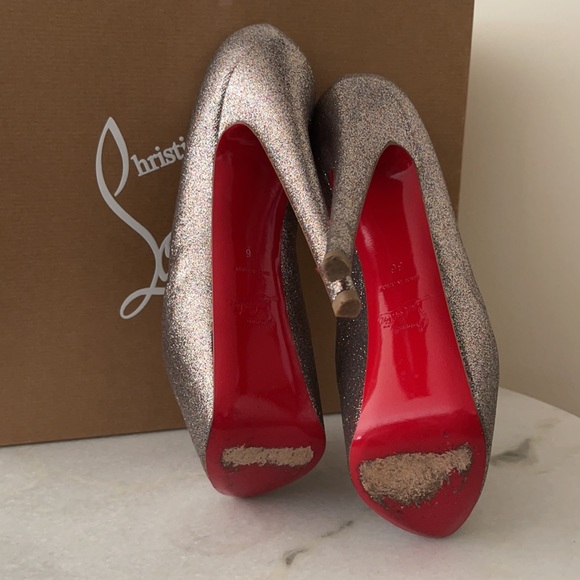 Christian Louboutin Highness 160mm Glitter - Picture 10 of 11